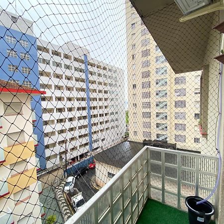Apto Santos Gonzaga 50Mtrs Praia Exterior foto